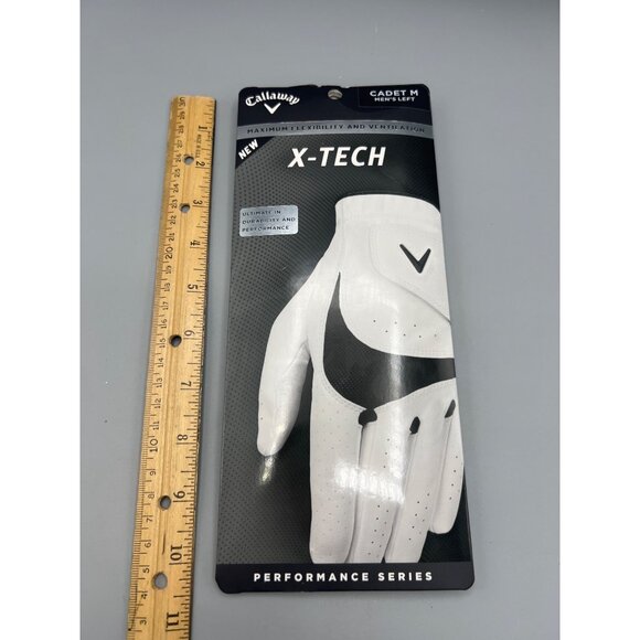 Callaway Cadet M Mens Left X-Tech Golf Glove - Picture 9 of 9